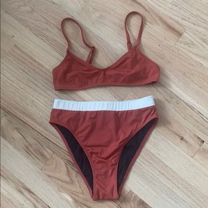 Solid & Striped Rachel Bikini & High Cut Bottoms